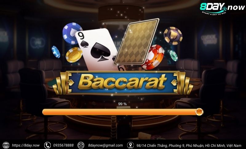 Baccarat 8Day - Game bài đỉnh cao cho bet thủ hốt bạc 2 Giao dien game Baccarat 8Day - Hinh 1