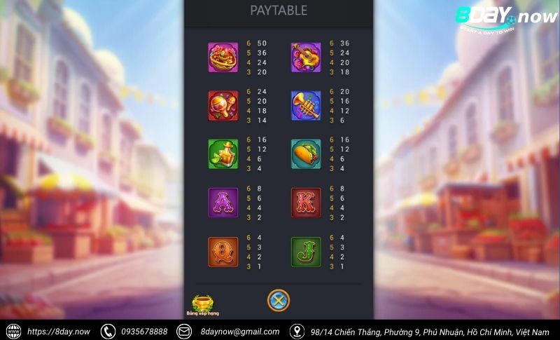 CHILIHUAHUA Slots 8Day - Quay hũ Mexico, thưởng cực cay 3 Giao dien game CHILIHUAHUA 8Day - Hinh 2