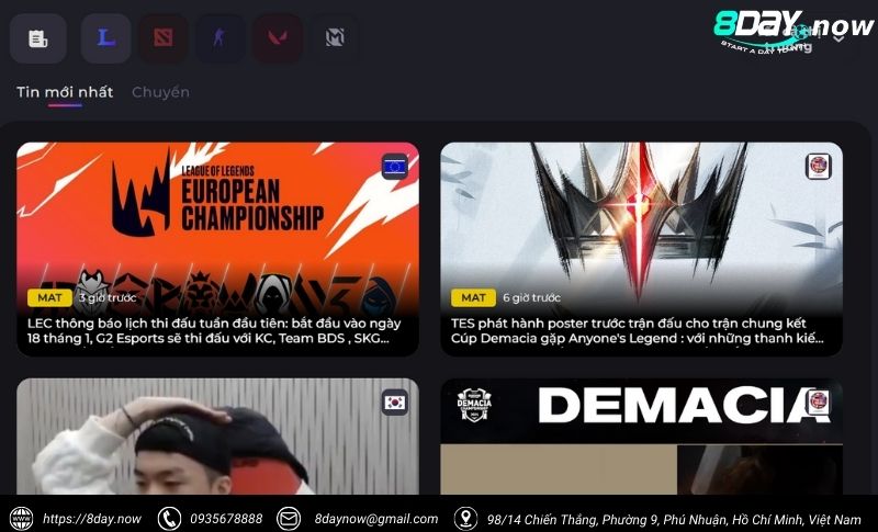 IM Esports 8Day - cổng cược thể thao điện tử siêu đỉnh cao 4 Giao dien cong cuoc the thao dien tu IM Esports 8Day - Hinh 3