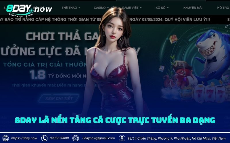 Những câu hỏi thường gặp nhiều anh em thắc mắc khi tham gia 8Day 11 8Day là nền tảng cá cược trực tuyến đa dạng